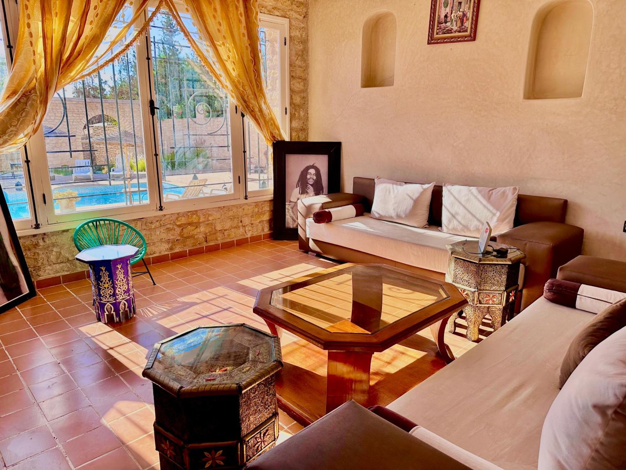 Quiet Oasis Luxury Stone Villa With Panoramic Views Near Ес-Сувейра Екстер'єр фото